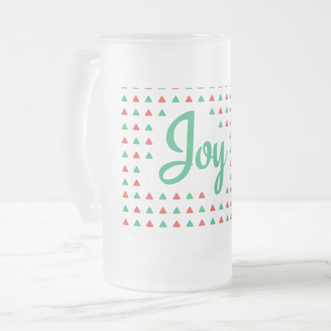 Joy Mattiert Glass Beer Tasse (Vorderseite Links)