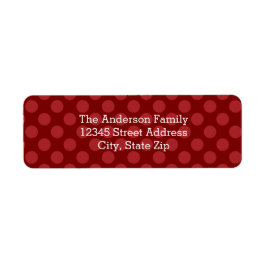 Joy Mod Dots - Rückgabeadresse