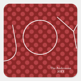 Joy Mod Dots - Square Sticker