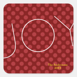 Joy Mod Dots - Square Sticker