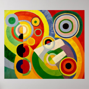 Joy of Life - Abstract Classic by Robert Delaunay Poster