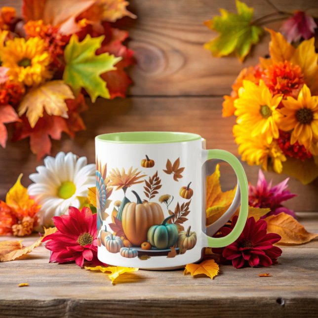Joy of Thanksgiving Tasse (Von Creator hochgeladen)