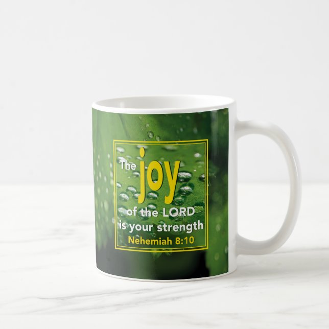 JOY OF THE LORD Personalisiert Kaffeetasse (Rechts)