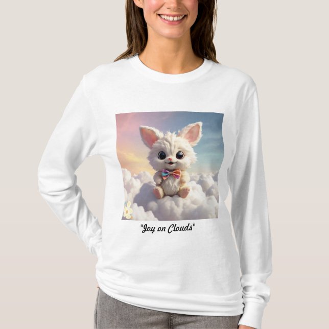 "Joy on Clouds" T-Shirt (Vorderseite)