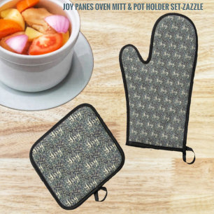 Joy Panes Ofenhandschuh & Topflappen-Set