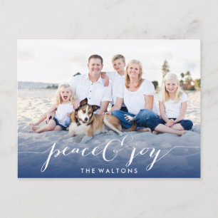 JOY & PEACE URLAUB FOTOKARTEN FEIERTAGSPOSTKARTE