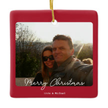 Joy Red Foto Frohe Weihnachten