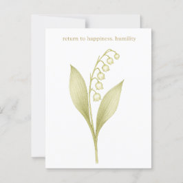 Joy Return Postkarte