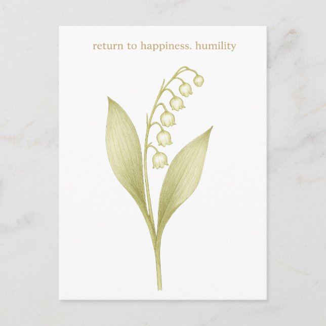 Joy Return Postkarte (Vorderseite)