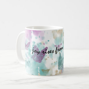 Joy Rises aus dem Soul Kaffeetasse