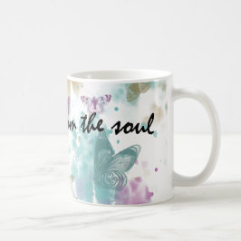 Joy Rises aus dem Soul Tasse