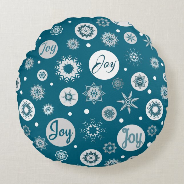 Joy Rundes Kissen (Vorderseite)