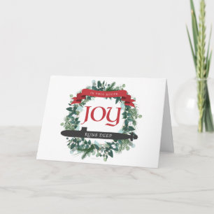 Joy Runs Deep - U-Boot Holiday Card