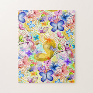 Joy - Schmetterlinge - Frühjahr - Puzzle
