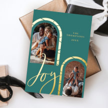 Joy Script Elegant Foto Family Moderne Arches