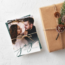 Joy Script | Elegante vertikale Weihnachten