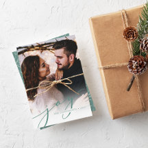 Joy Script | Elegante vertikale Weihnachten