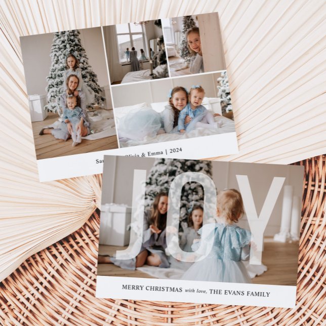 Joy Script Foto Collage Weihnachten (Von Creator hochgeladen)