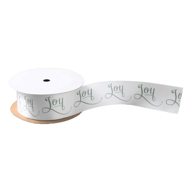 Joy Script Sage Satinband (Spule)