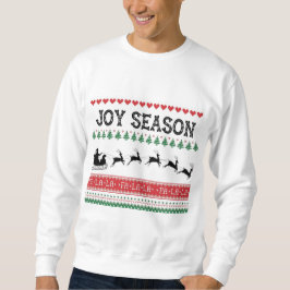 Joy Season Weihnachtsschrei Sweatshirt