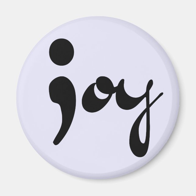 Joy Semicolon Magnet (Vorne)