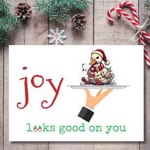 Joy sieht gut aus auf You Grumpy Duck Weihnachten
