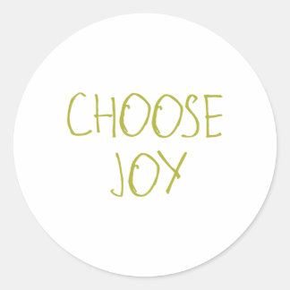 Joy Sticker2 Runder Aufkleber