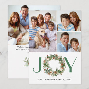 JOY Tannenzapfen Tannen Kranz Weihnachten 4 FOTO