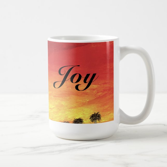 Joy - Tasse "Wüstenfest" von All Joy Art (Rechts)