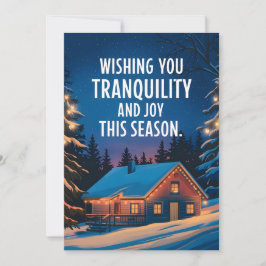 Joy The Season - Weihnachtskarte Feiertagskarte