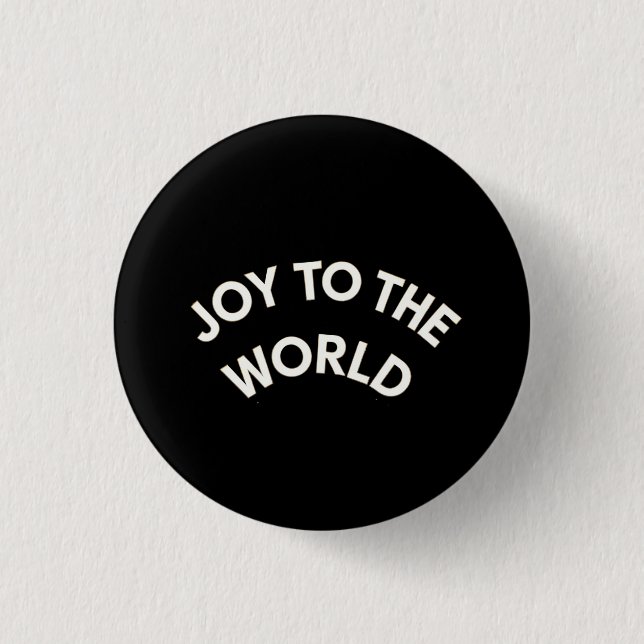 Joy to the World Button (Vorderseite)