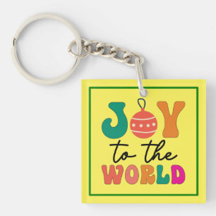Joy to The World - Christmas Design-50835 Schlüsselanhänger