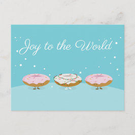 Joy to the World Donuts | Postkarte