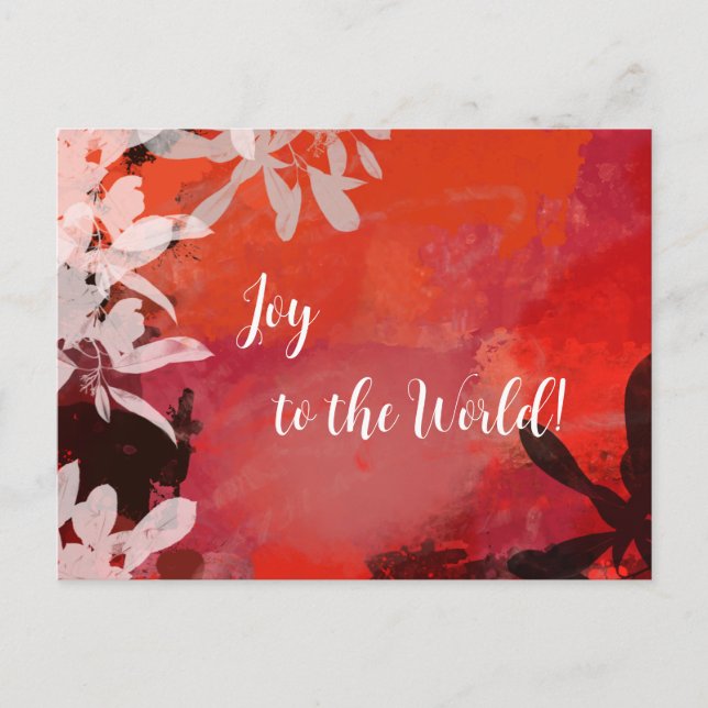Joy to the World! Postkarte (Vorderseite)