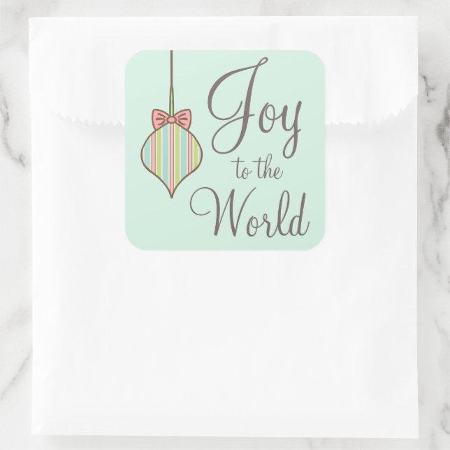 Joy to the World Stickers (Tasche)