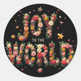 JOY to World Stickers