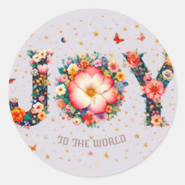 JOY to World Stickers