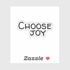 Joy Trendy Cool wählen Aufkleber