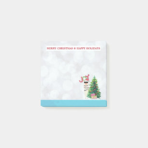 Joy Typografie   Christmas Llama Post-it Klebezettel