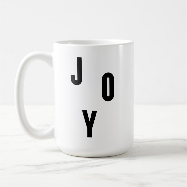 Joy typography kaffeetasse (Links)