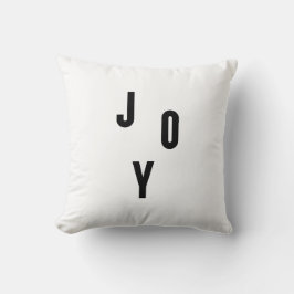 Joy typography kissen