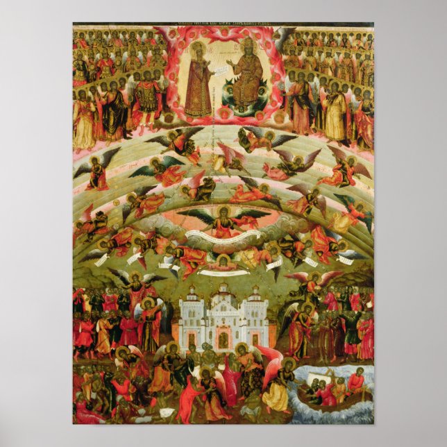 Joy von allen, die Sorrow Jungfrau, 1707 Poster (Vorne)