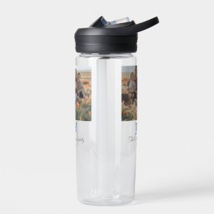 Joy Weihnachten Familienname Foto Urlaubspakete Trinkflasche