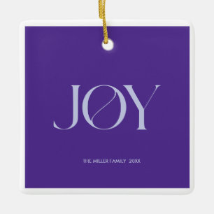 Joy   Weihnachten Keramikornament