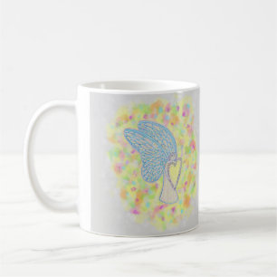 Joy White Guardian Angel Art Kaffee Cups oder Tass Kaffeetasse