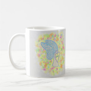 Joy White Guardian Angel Art Kaffee Cups oder Tass Kaffeetasse