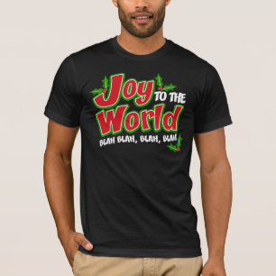 Joy World Blah Dark American Apparel T - Shirt