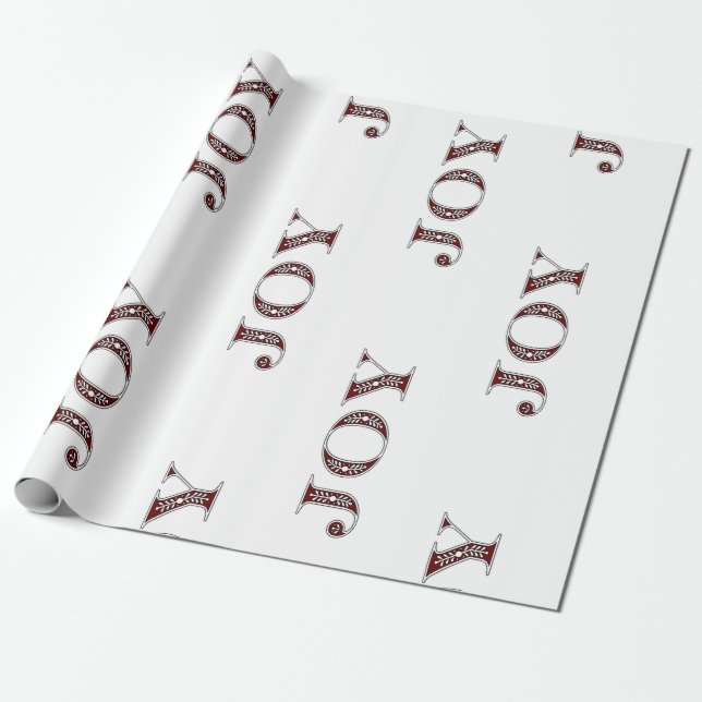 JOY Wrapping Paper Geschenkpapier (Ungerollt)