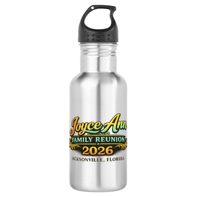 JOYCE ANN 2026 TASSE EDELSTAHLFLASCHE (Vorderseite)