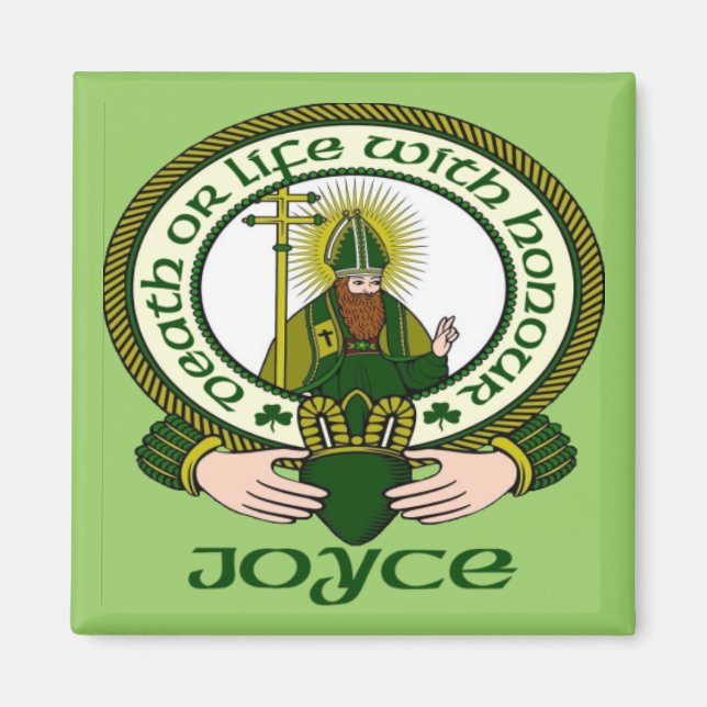 Joyce Clan Motto Magnet (Vorne)
